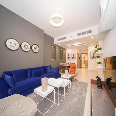 Elegant 2Br View With Rooftop Pool The Bay Dubai Exterior photo
