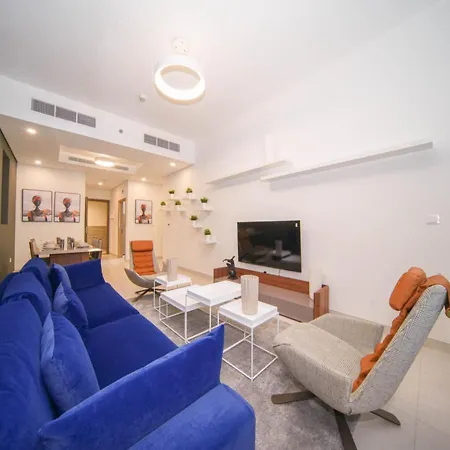 Elegant 2Br View With Rooftop Pool The Bay Dubai Exterior photo