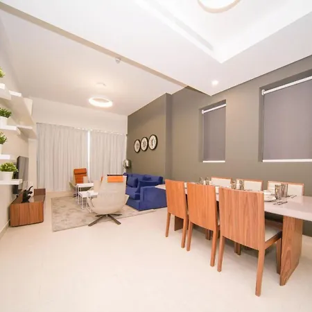 Elegant 2Br View With Rooftop Pool The Bay Dubai Exterior photo