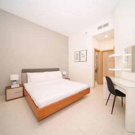 Elegant 2Br View With Rooftop Pool The Bay Dubai Exterior photo